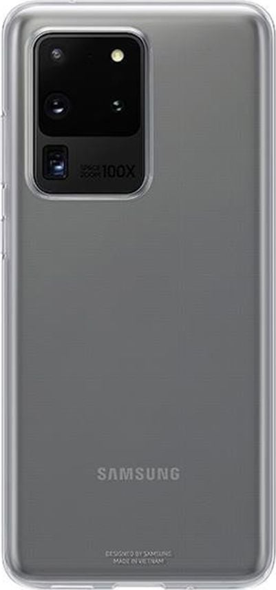 Husa de protectie Lemontti Silicon pentru Samsung Galaxy S20 Ultra, Transparent