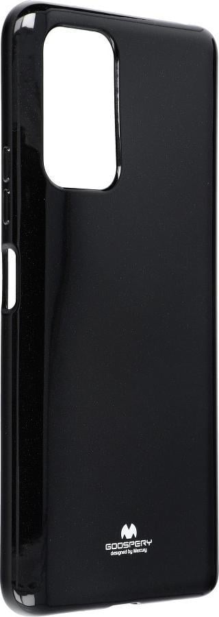 Huse telefoane - Husa de protectie Mercury Goospery Jelly pentru Xiaomi Redmi Note 10 Pro, TPU, Negru