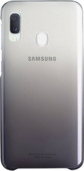 Husa de protectie Samsung Gradation Cover pentru Galaxy A30 (2019), Black
