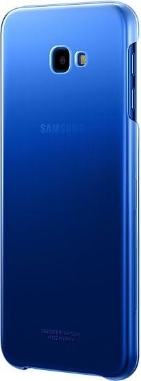 Husa de protectie Samsung Gradation Cover pentru Galaxy J4 Plus (2018), Blue