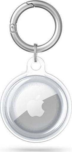 Husa de protectie TECH-PROTECT Icon compatibila cu Apple AirTag Clear