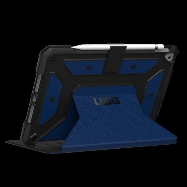 Husa de protectie UAG Book Metropolis Series pentru Apple iPad 7 10.2 inch, Military drop tested, Cobalt Blue