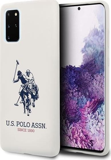 Husa de protectie US Polo Big Horse pentru Samsung Galaxy S20 Plus, White