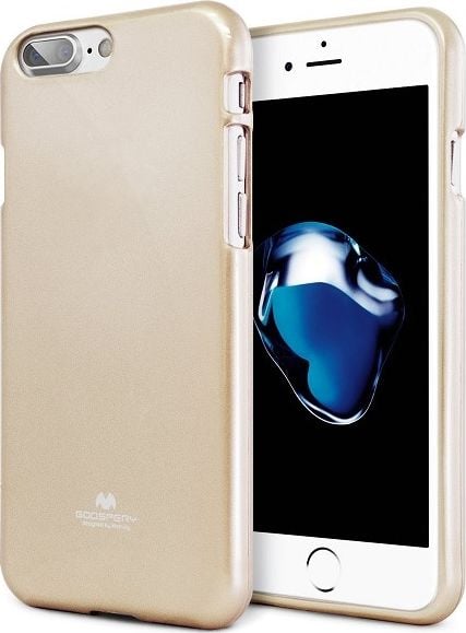 Husa din Silicon Mercury cu aspect perlat pentru Samsung Galaxy A41, Auriu