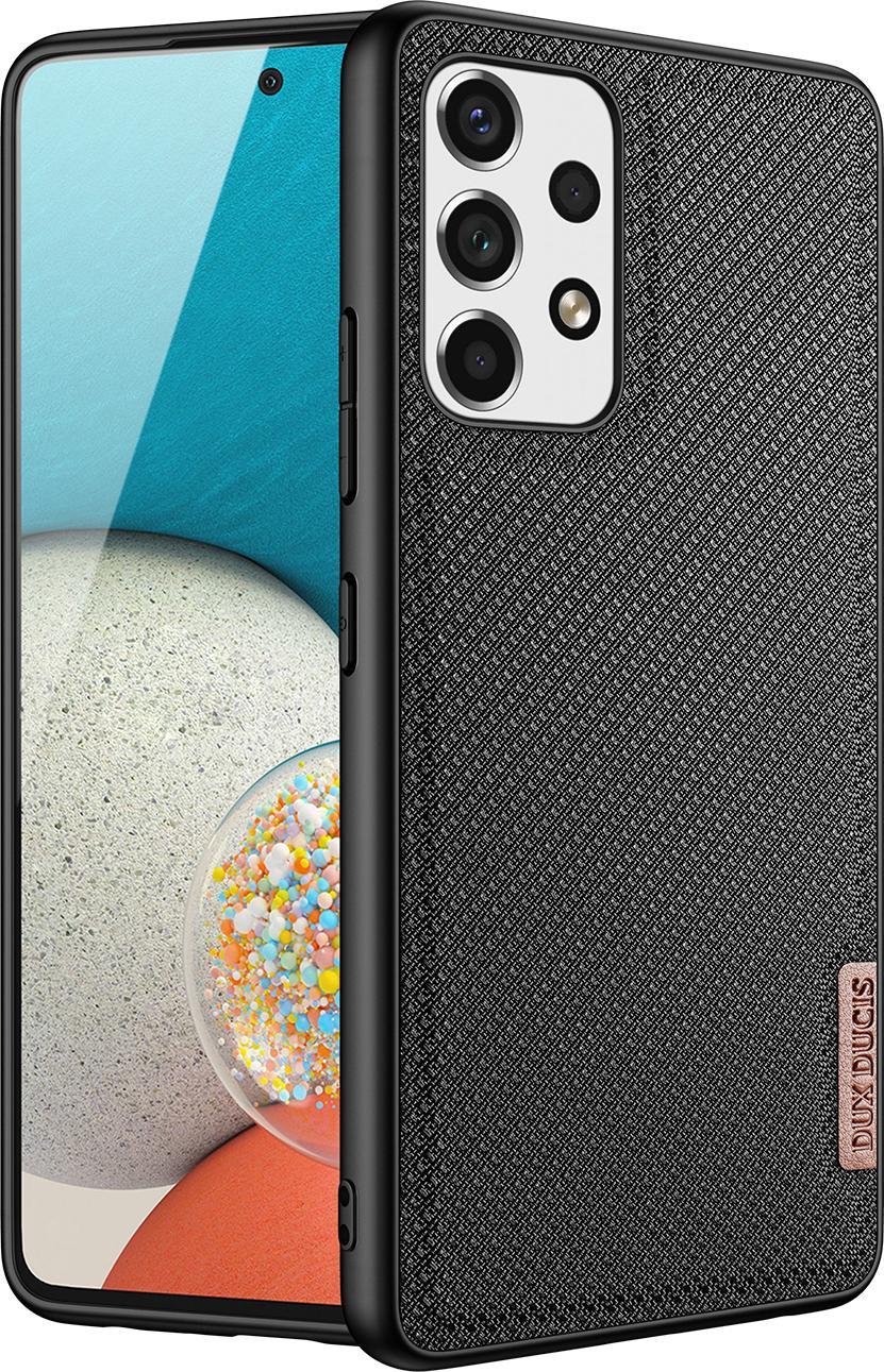 Husa Dux Ducis Dux Ducis Fino acoperita cu material nailon Samsung Galaxy A53 5G negru