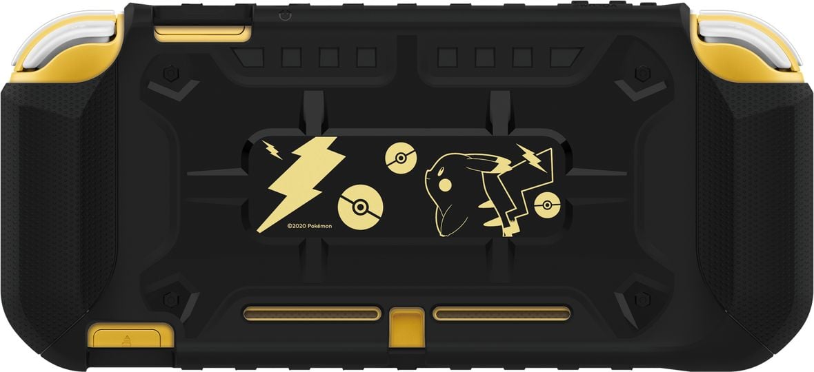 Husa Hori Black &amp; Gold Pikachu pentru Nintendo Switch Lite