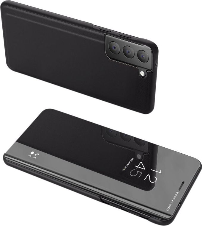 Husă Hurtel Clear View Case pentru Xiaomi Mi 11 neagră