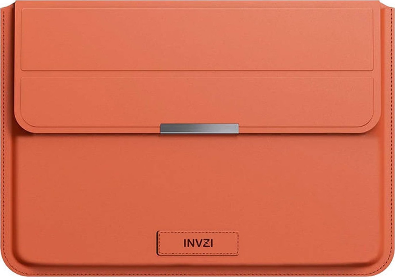 Husă INVZI Husă / husă din piele INVZI cu funcție de suport pentru MacBook Pro/Air 13`/14` (maro)