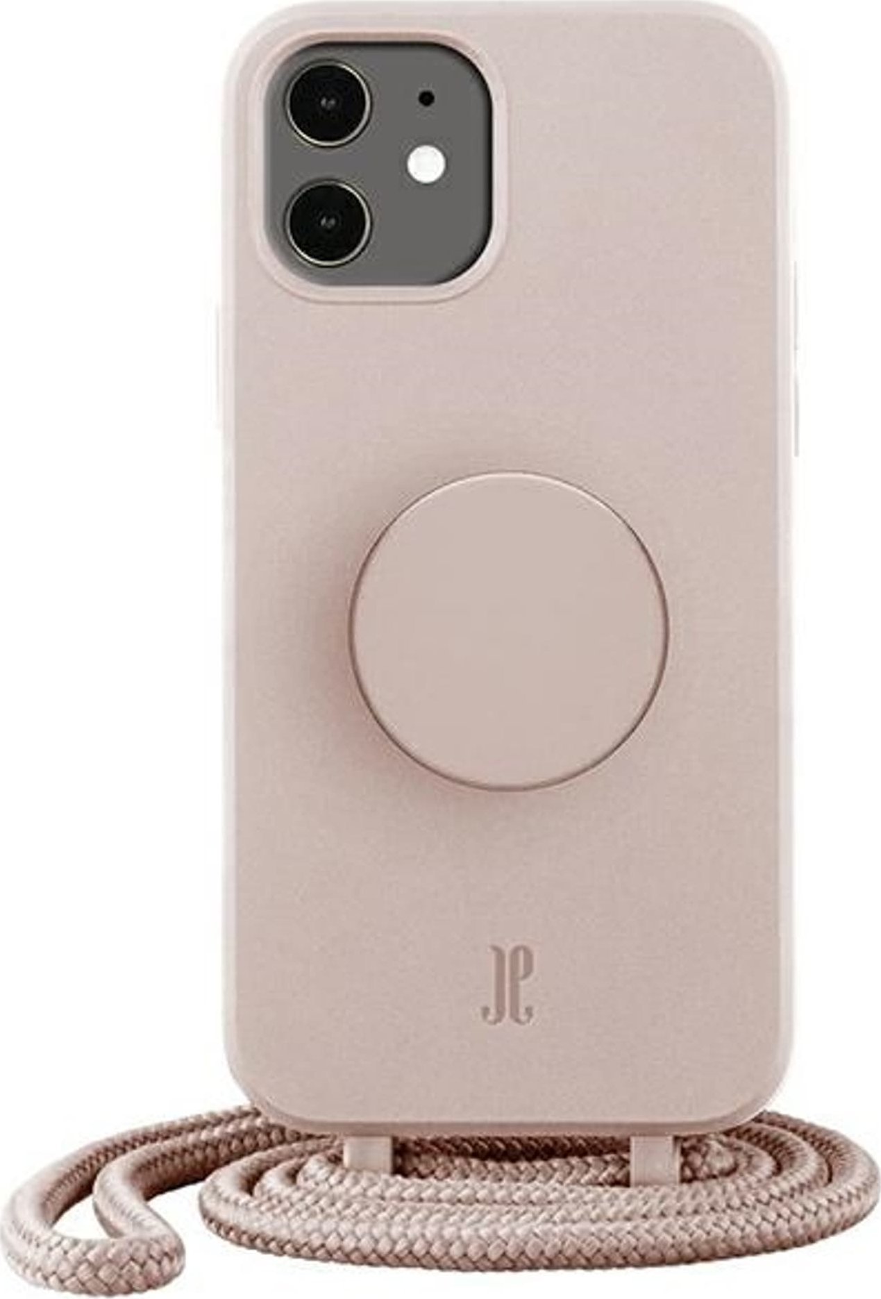 Husă Just Elegance JE PopGrip iPhone 11/Xr 6,1` roz deschis/trandafir respirație 30043 (Just Elegance)