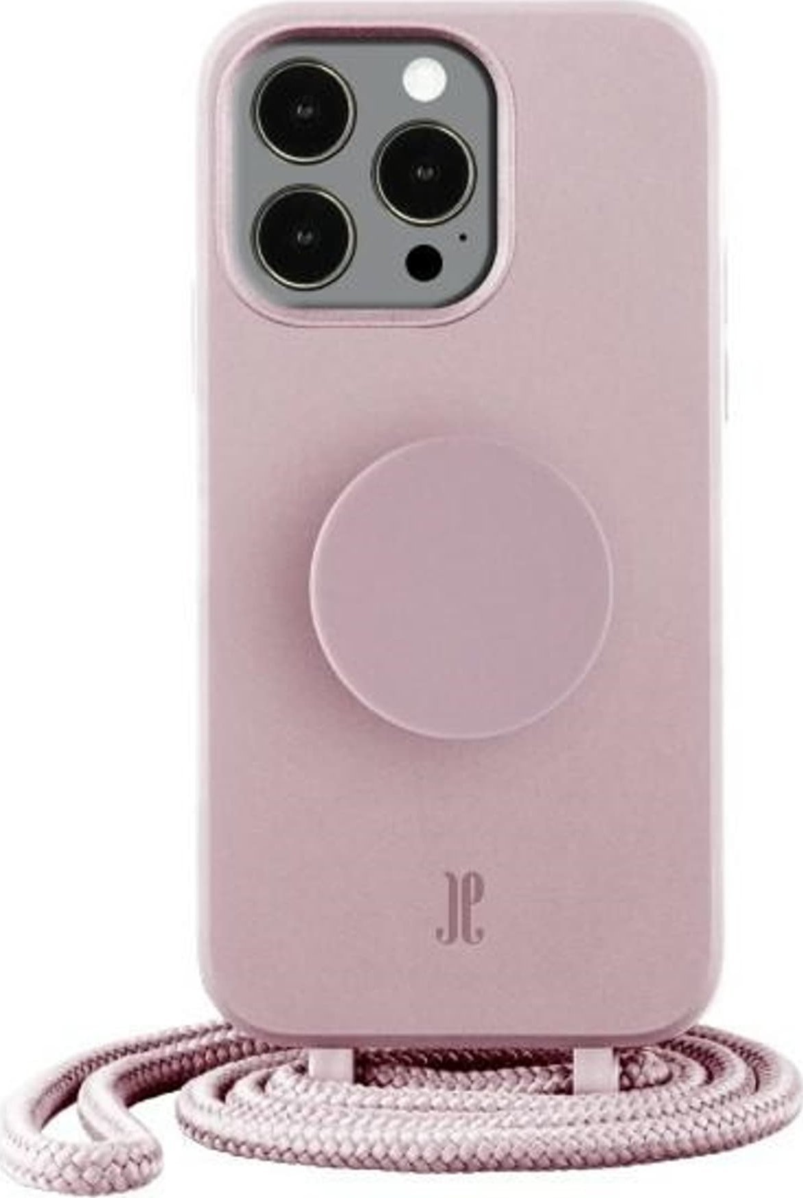 Husă Just Elegance JE PopGrip iPhone 14 Pro 6,1` roz deschis/trandafir respirație 30189 (Just Elegance)