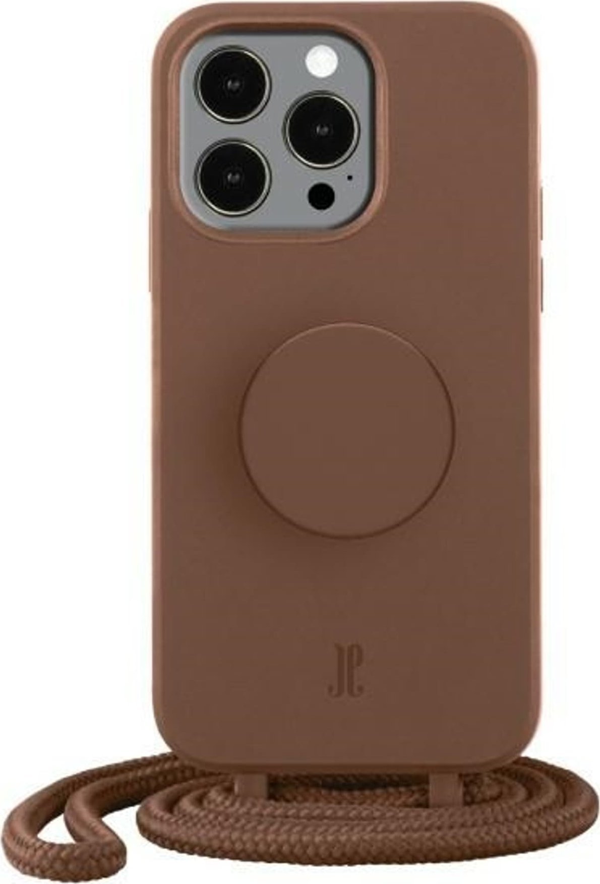 Husă Just Elegance JE PopGrip iPhone 14 Pro Max 6,7` maro/zahăr brun 30155 (Just Elegance)