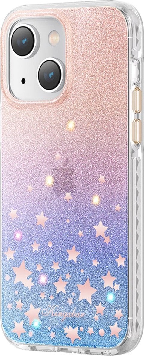 Husa Kingxbar Kingxbar Heart Star Series Husa iPhone 14 cu stele zodiacale