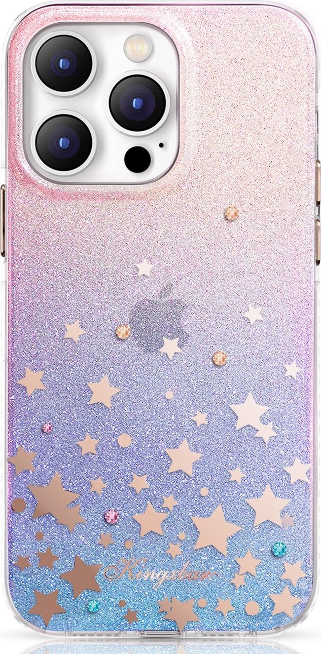 Husa Kingxbar Kingxbar Heart Star Series Husa iPhone 14 Pro Max cu stele zodiacale