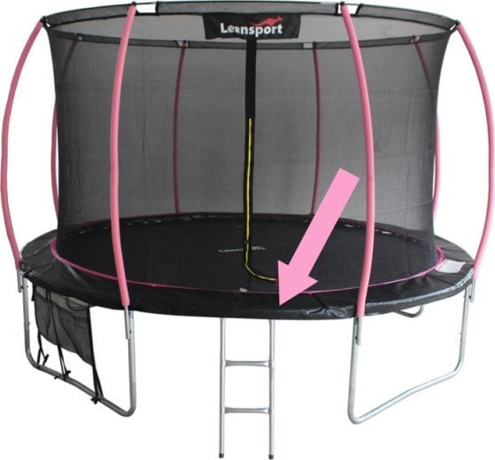 Husa Lean Sport pentru trambulina Sport Max 16ft negru si roz