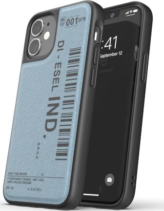 Husă modelată Diesel Diesel Denim FW20 pentru iPhone 12 mini