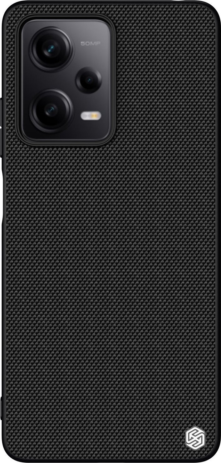 Husa Nillkin Nillkin texturata pentru Xiaomi Redmi Note 12 Pro / Poco X5 Pro 5G Husa din nailon armat negru