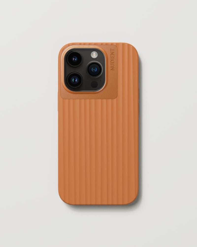 Husa Nudient Nudient Bold pentru iPhone 14 Pro Tangerine Orange