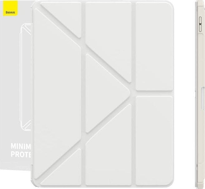 Husă pentru tabletă Baseus Husă de protecție minimalistă Baseus pentru iPad Air 4/5 10,9 inchi (albă)