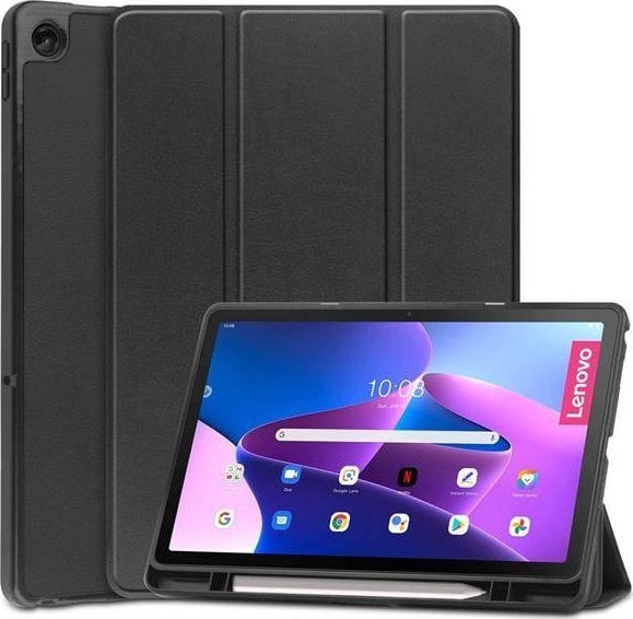 Husă pentru tabletă Tech-Protect TECH-PROTECT SC PEN LENOVO TAB M10 PLUS 10.6 3RD GEN BLACK