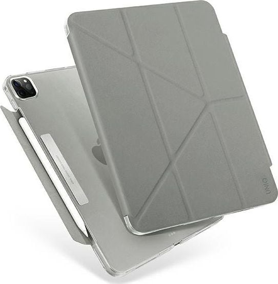 Husă pentru tabletă Uniq UNIQ pentru Camden iPad Pro 11` (2021) gri/gri fosil Antimicrobian