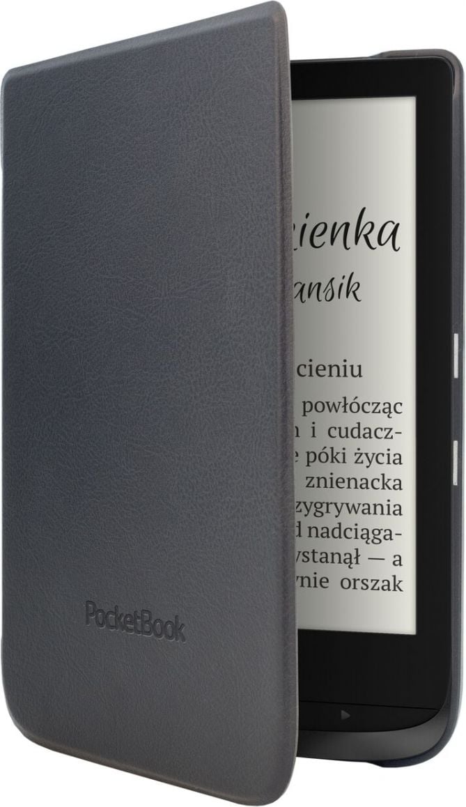 Accesorii eBook Reader - Husa protectie PocketBook pentru Basic Lux 2 / Touch LUX 4, Negru
