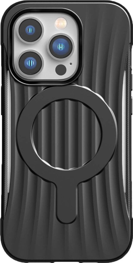 Husă Raptic Clutch Built pentru iPhone 14 Pro Max cu capac din spate MagSafe negru