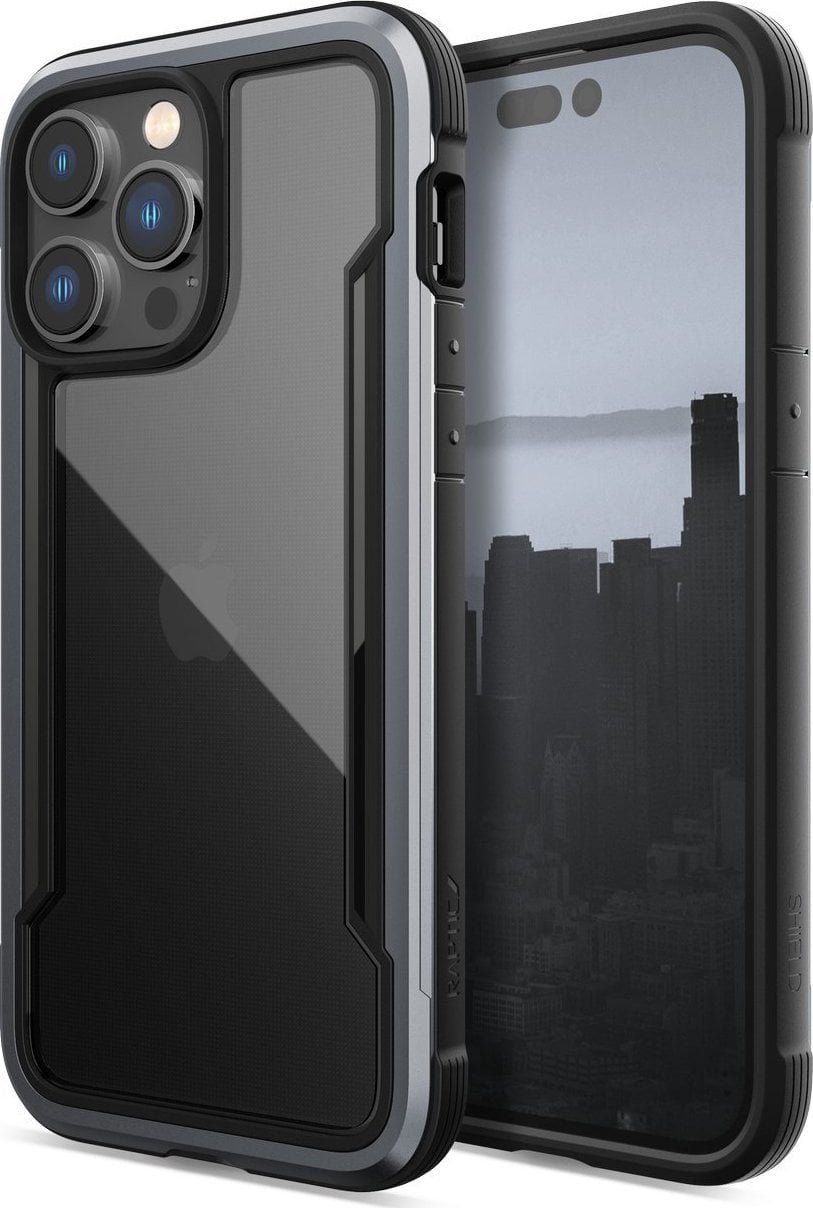 Husa Raptic Shield pentru iPhone 14 Pro Max husa blindata neagra