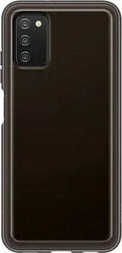 Husa Samsung Samsung Galaxy A03s EF-QA038TB Husa Soft Clear neagra/neagra