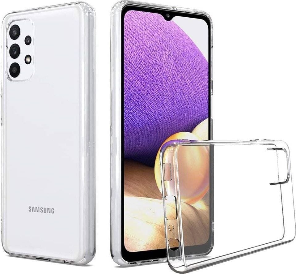 Husa Silicon Mercury `Zi cu Zi` pentru Samsung Galaxy A32 5G, Transparent