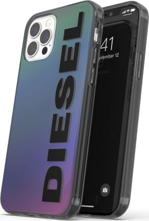 Huse telefoane - Husă snap Diesel Diesel holografică cu logo negru FW20