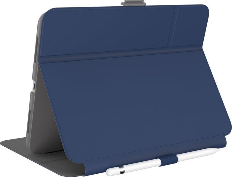 Husă Speck pentru tabletă Husă Speck Balance Folio MICROBAN Apple iPad 10.9 2022 (a 10-a generație) (Arcadia Navy/Moody Grey)