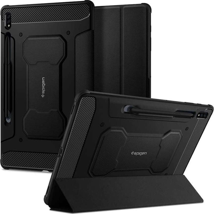 Husa Spigen Rugged Armor Pro Samsung Galaxy Tab S7 Plus 12.4 inch Black