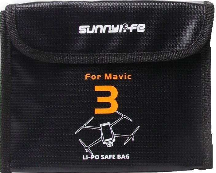 Husă SunnyLife Dji Mavic 3 ignifugă / Pentru 3 baterii / M3-dc106-3