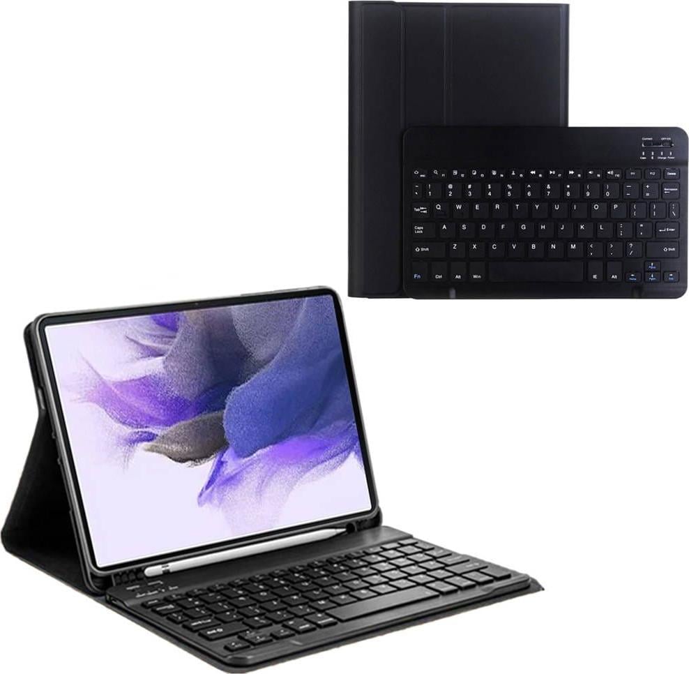 Husa tableta Strado Husa cu tastatura pentru Samsung Galaxy Tab S7 FE/ S7 Plus - CFS7FE (negru) universal