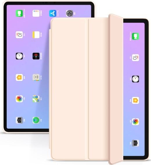 Husa Tech-Protect Smartcase compatibila cu iPad Air 4 2020 / 5 2022 Pink