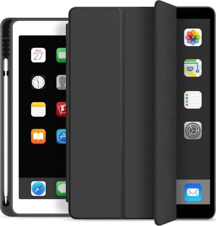 Huse tablete - Husa Tech-Protect Smartcase Pen iPad 7/8 10.2 inch (2019/2020) Black