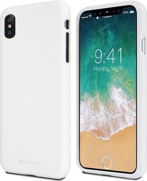 Husa telefon Mercury Galaxy A6 Plus (2018), alb