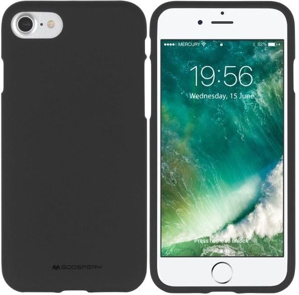 Husa telefon Mercury iPhone 8, Negru