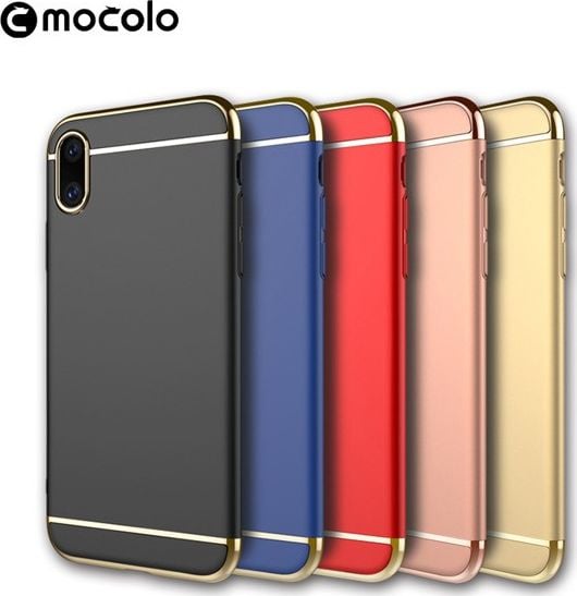 Husa telefon mocolo MOCOLO SUPREME LUXURY CASE IPHONE X / XS CZARNE