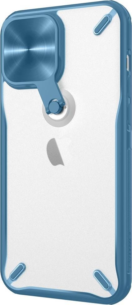 Husa telefon pentru Apple iPhone 13 Pro Max, Plastic, Albastru, Plastic