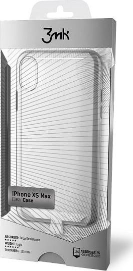 Husa telefon pentru Apple iPhone XS Max, Transparent, Plastic