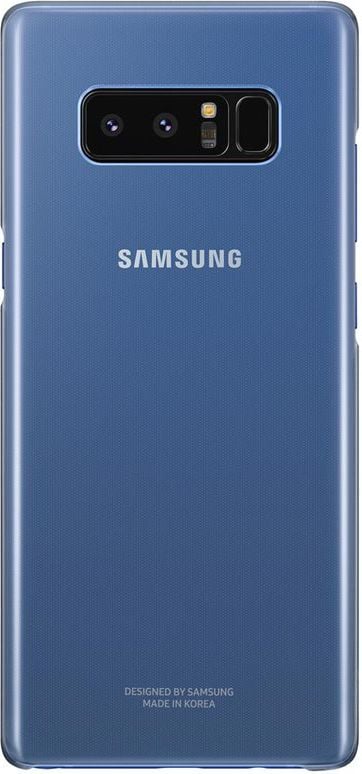 Husă transparentă Samsung pentru Galaxy Note 8 albastru (EF-QN950CNEGWW)