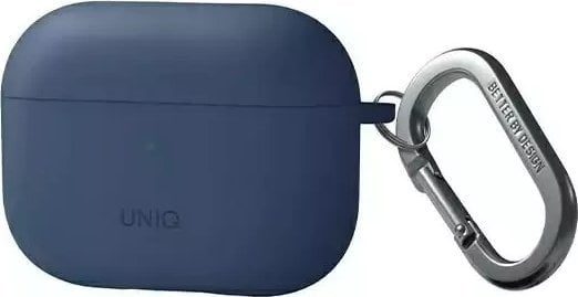 Husă Uniq UNIQ Nexo Apple AirPods Pro 2 + cârlige pentru urechi Silicon albastru/caspic blue