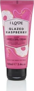 I love Rankų ir nagų kremas I Love Glazed Raspberry 100 ml