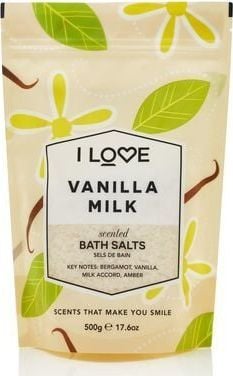 I love Sól do kąpieli Vanilla Milk 500g