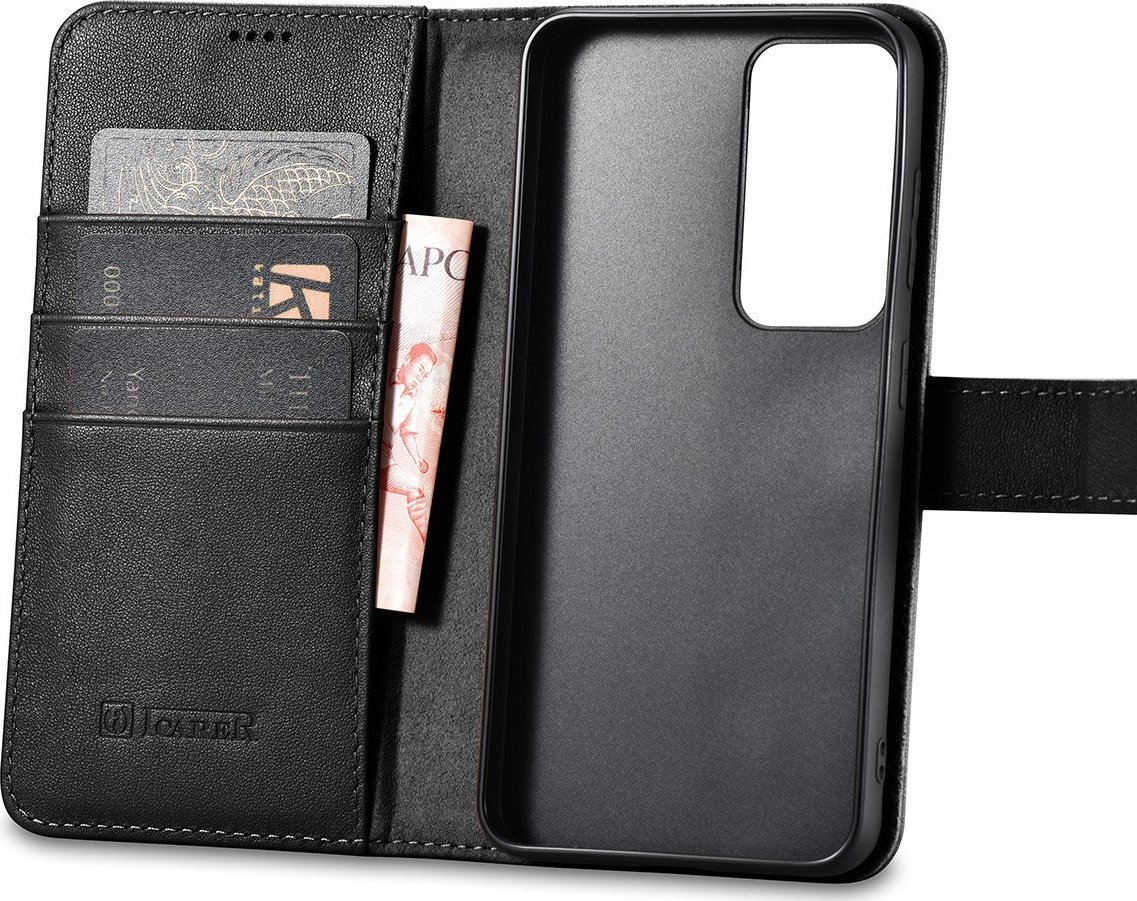 iCarer Etui iCarer Wallet Case Samsung Galaxy S23 czarne