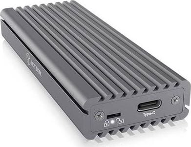 IcyBox External enclosure , suport SSD tip M.2 NVMe /PCI-E, USB 3.1 Type-C,IB-1817M-C31