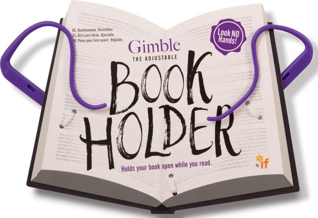 IF Gimble Book Holder suport de carte violet