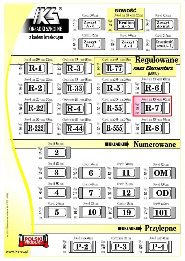 IKS Coperta carte reg.R-7 IKS `Msz` p50 - IKS R7