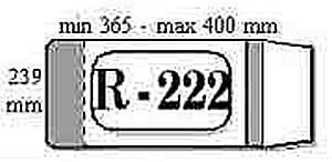 IKS Husa reglabila R-222